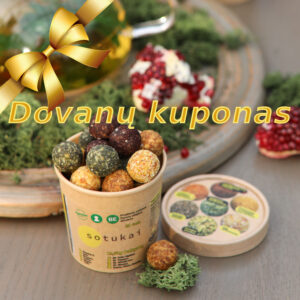 Dovanų kuponas-dovana, kurios nereikės pakuoti