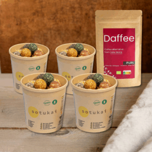 Rinkinys 4x28 + Datulių kava dovanų / 112 sotukų + Kava