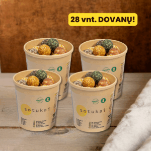 4x28vnt. rinkinys / 1 indelis dovanų - 112 sotukų