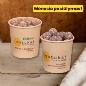 2 skonių rinkinys: Avietės · Bruknės - Mėnesio pasiūlymas!